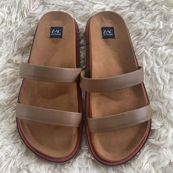 Zac Posen Shannon Platform Slide Sandals 11