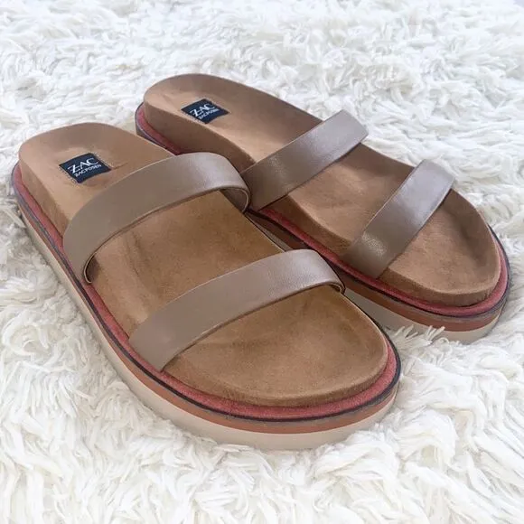 Zac Posen Shannon Platform Slide Sandals 11