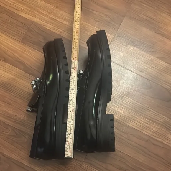 Zara Black Loafers size 41