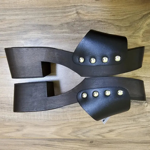 ZARA LEATHER SANDALS LIMITED EDITION, US 8