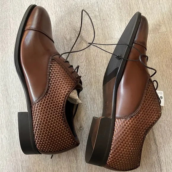 ZARA NWT Men’s Embossed Dress Shoes