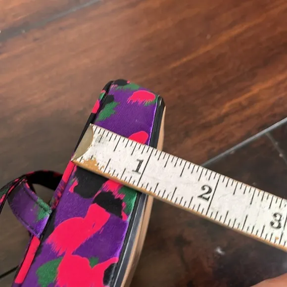 Zara  Platform Chunky Sandal Women's 41 Purple  Bloggers Favorite New