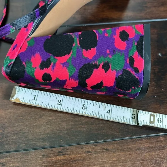 Zara  Platform Chunky Sandal Women's 41 Purple  Bloggers Favorite New