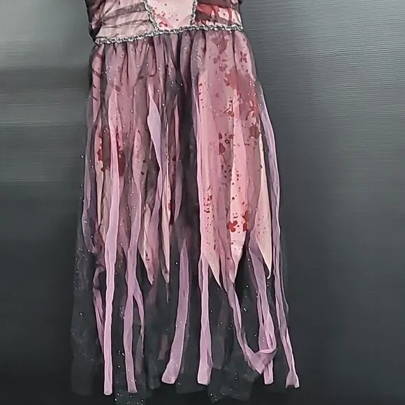 Zombie Prom Queen Halloween Costume Girl's Size XL